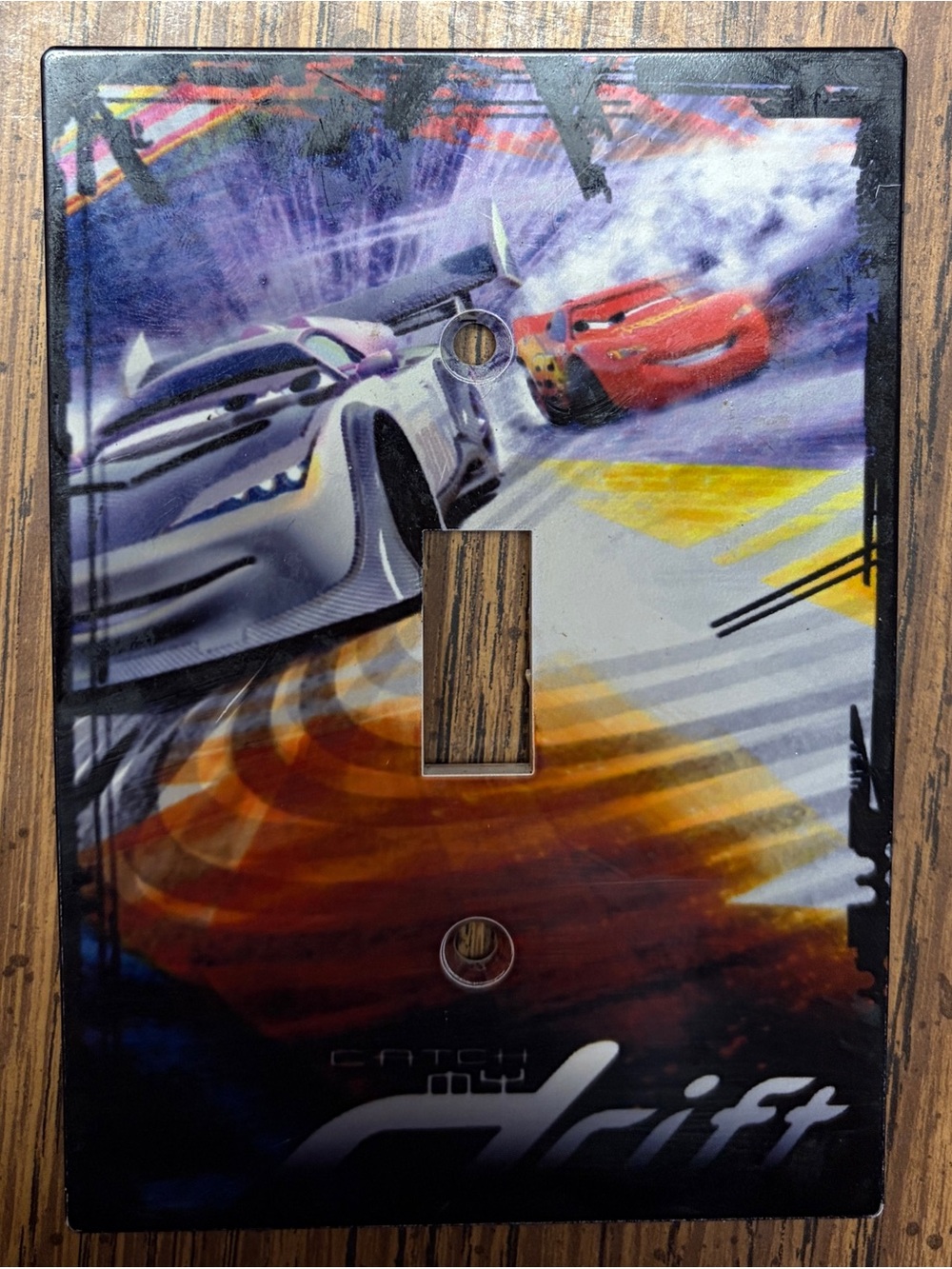 Disney Cars Light Switch Cover
